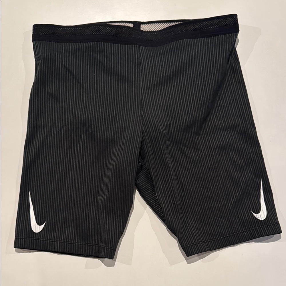 Nike Men's Black Aeroswift Half Tights